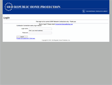 Tablet Screenshot of contractor.orhp.com